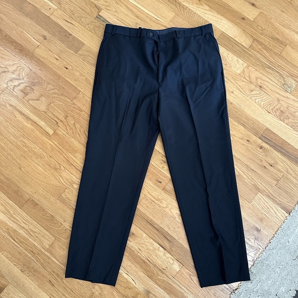 Pantalon Tailleur XXI Noir à Pinces - Taille 0, Occasion Très Bon état